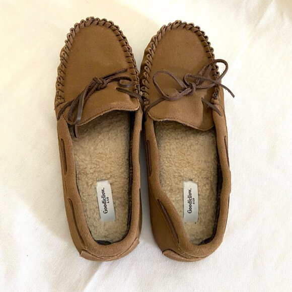 Goodfellow & Co Topher moccasin leather slippers - Picture 2 of 5